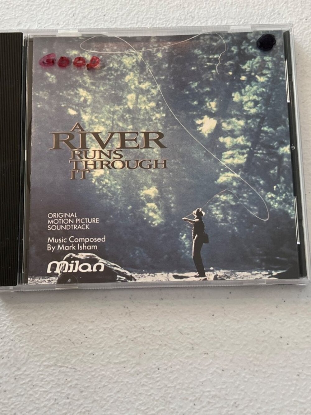 A River Runs Through It Original Motion Picture Soundtrack 1992 CD Milan Mark Is